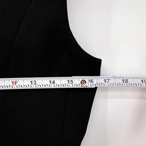 L'AGENCE Keely Black Double Breasted Blazer Tuxedo Dress Party Formal NWT - Picture 9 of 13